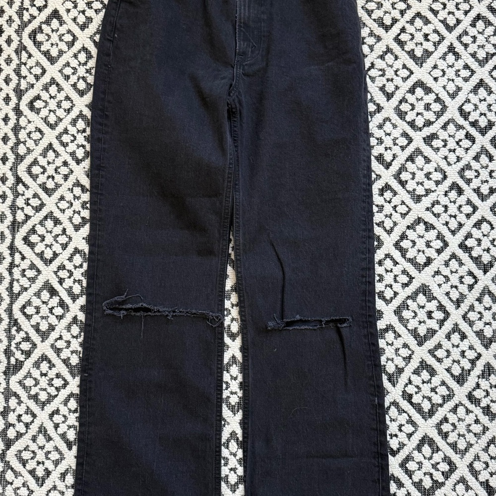 Abercrombie Curve love High Rise- Black Jeans NWT - Picture 2 of 4